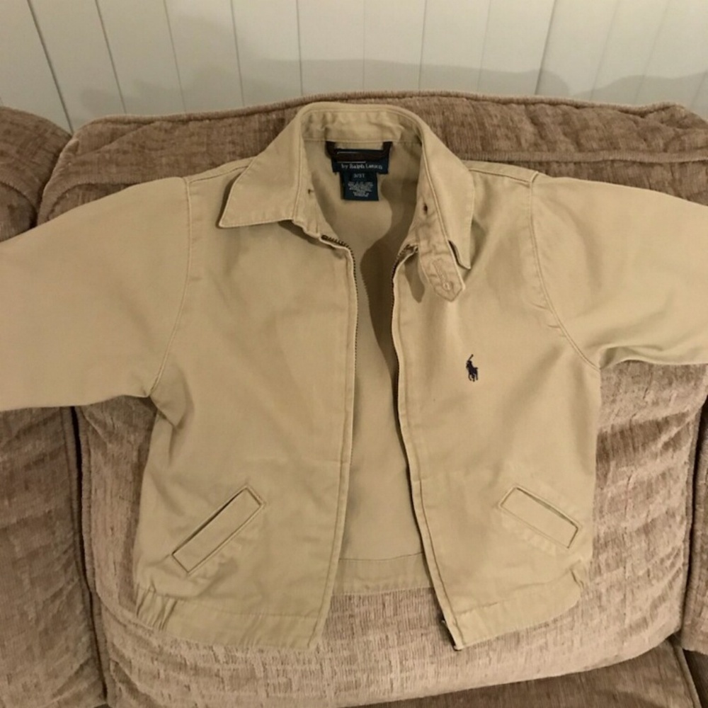 Ralph Lauren Khaki Jacket- Toddler size 3T